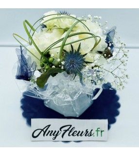 Bouquet de Fleurs Printanières pour centre de table"Cérémonie Festive".AnyFleurs.fr